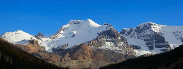 Sneeuw Bedekt Canadese Rocky Bergen Banff Nationaal Park — Stockfoto