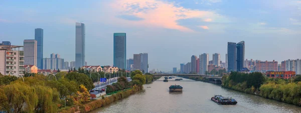Wuxi Chiny Listopada 2019 Wuxi Jest Ważnym Historycznym Kulturalnym Miastem — Zdjęcie stockowe