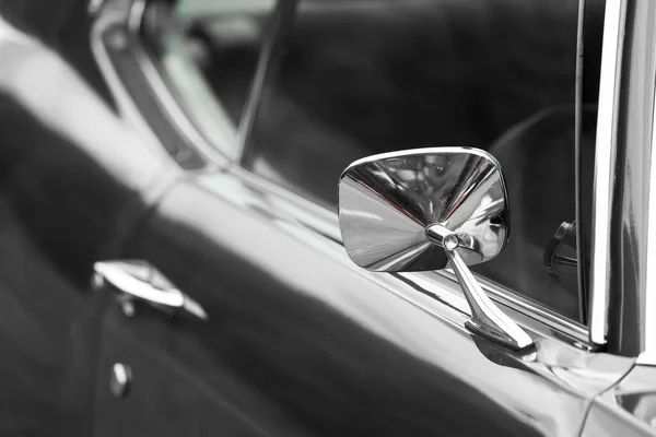 Rear View Mirror Classic Car — Stock Photo, Image