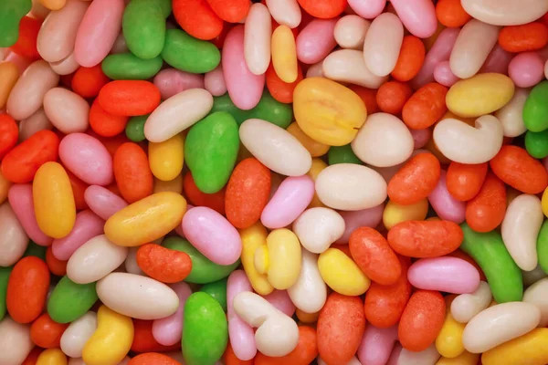 Vue Rapprochée Graines Fenouil Colorées Bonbons — Photo
