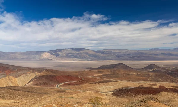 Desert Landscape Death Valley National Park California Sandstones Hills Sand — Foto Stock