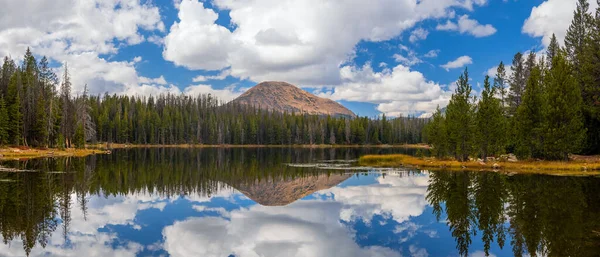 Scenic Mirror Lake Recreation Area Uinta Cache Wasatch National Forest — Stock Photo, Image