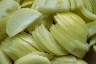 Doğranmış soğan, kaliteli fotoğraf. Yüksek kalite fotoğraf