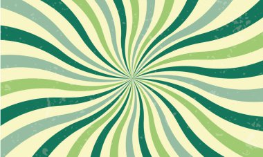 Retro güneş arka planı. Güneşin klasik ışınları. Vektör illüstrasyonu