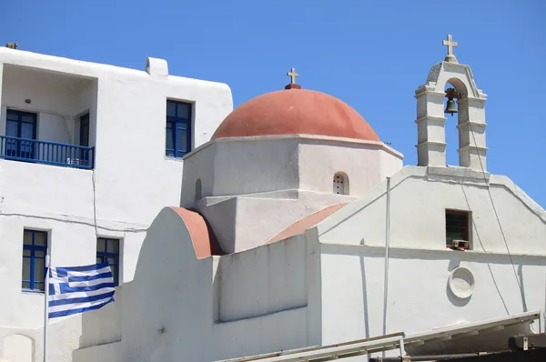 Mykonos, Yunanistan Kilisesi — Stok fotoğraf