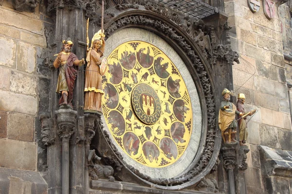 Praga relógio astronômico — Fotografia de Stock