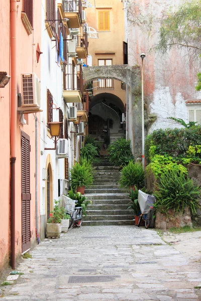 Cenário urbano de Gaeta — Fotografia de Stock