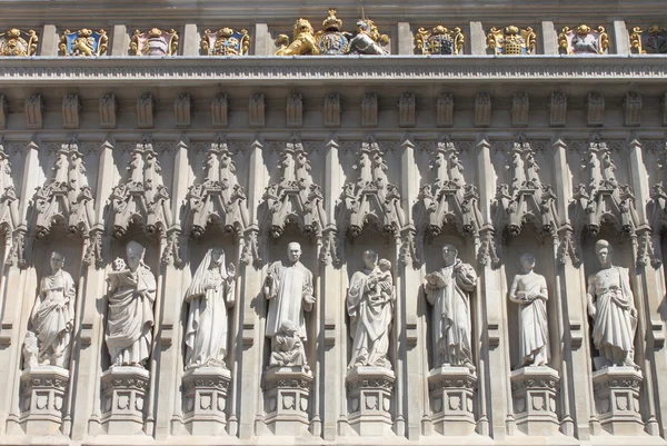 Facciata dell'Abbazia di Westminster — Foto Stock