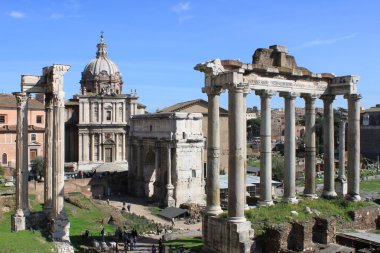 The Roman Forum clipart