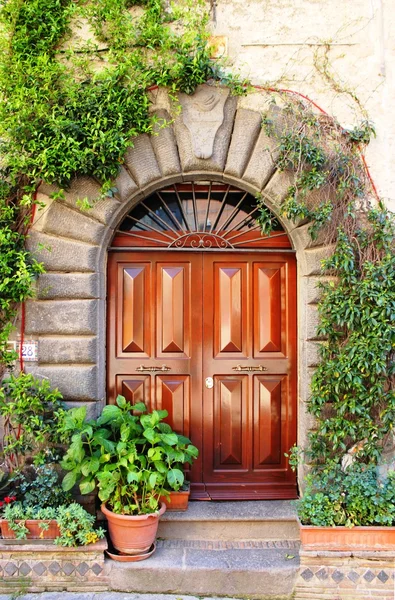 Porta da frente renascentista — Fotografia de Stock