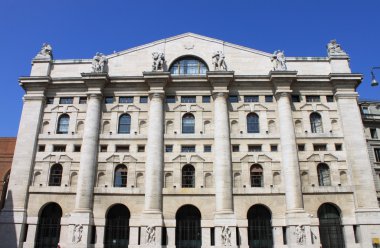 Milano'da İtalyan Borsası