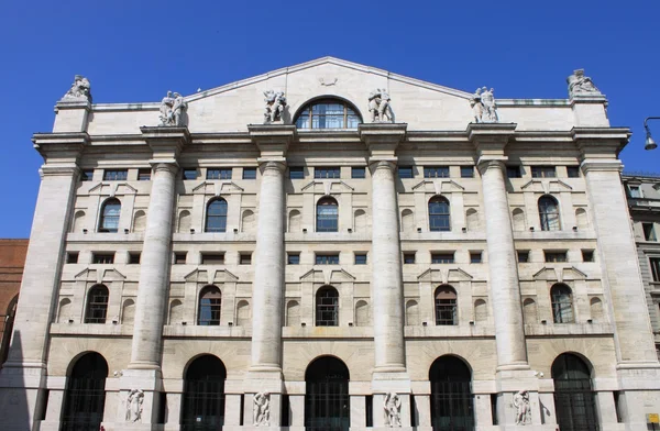 Borsa Italiana di Milano — Foto Stock