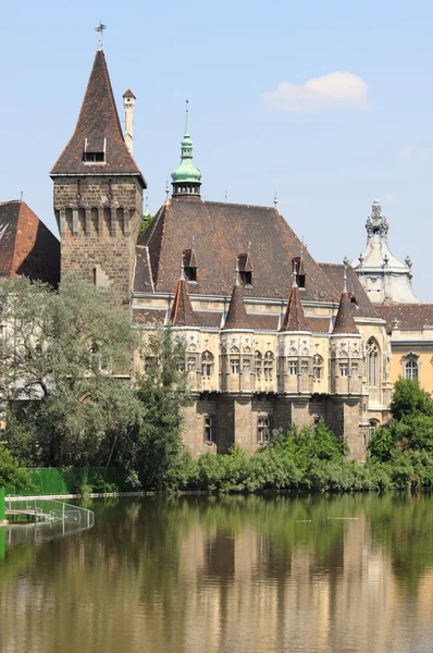 Castillo de Vajdahunyad en Budapest — Foto de Stock