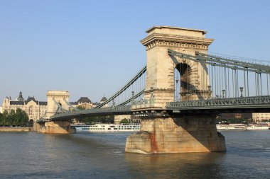 Budapeşte 'deki Zincir Köprüsü