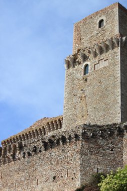 Assisi'da büyük kale