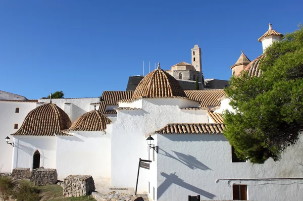 Kerk van santo domingo in ibiza — Stockfoto