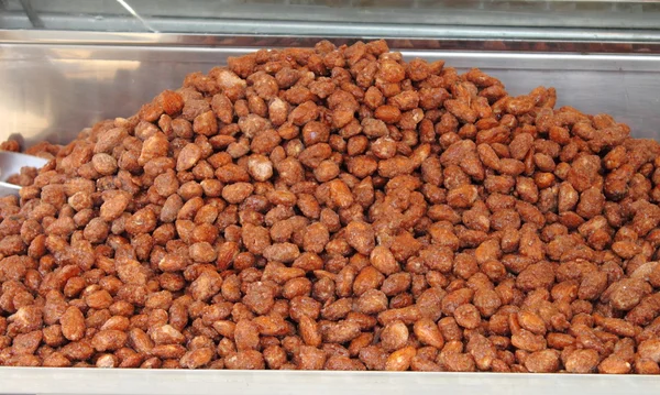 Caramelised peanuts — Stock Photo, Image