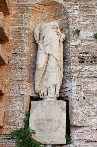 Romeinse standbeeld in ibiza — Stockfoto