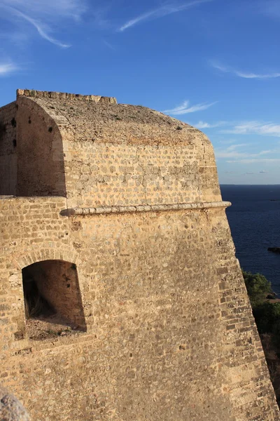 Mittelalterliche Bastion in Ibiza — Stockfoto