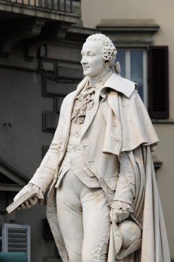 heykel Carlo goldoni Floransa