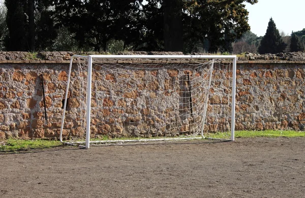 Voetbal poort — Stockfoto