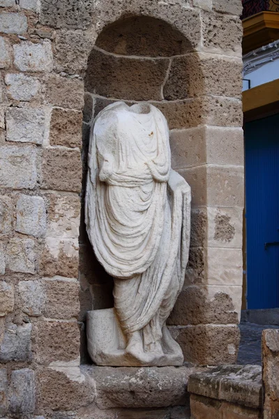 Římská socha v ibiza — Stock fotografie