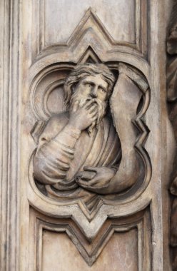 basrelief üzerinde bigallo loggia Floransa