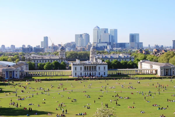 greenwich hill Londra manzarası