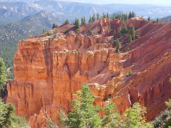 Vários crags em Bryce Canyon — Fotografia de Stock