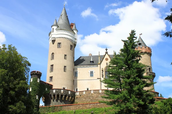 Zleby slott — Stockfoto