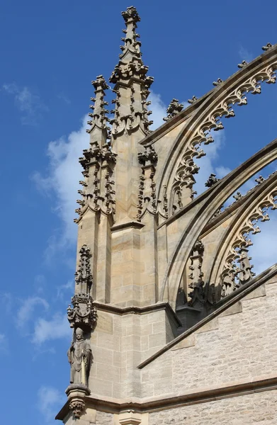 St. barbara kathedrale zinnen in kutna hora — Stockfoto