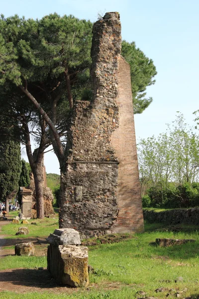 Καταστροφή ενός ρωμαϊκού ναού στη Ρώμη — Φωτογραφία Αρχείου