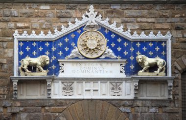 palazzo vecchio içinde İsa'nın Monogram