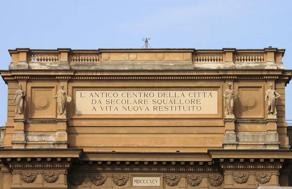 Piazza della Repubblica a Firenze — Foto Stock