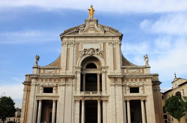 Sv. Marie anděly baziliky v assisi — Stock fotografie