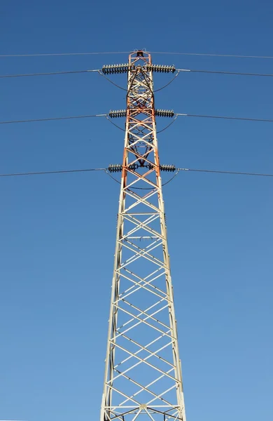 Power line tower — Stock Photo, Image