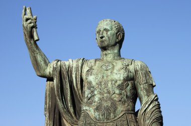 Statue of emperor Nerva clipart
