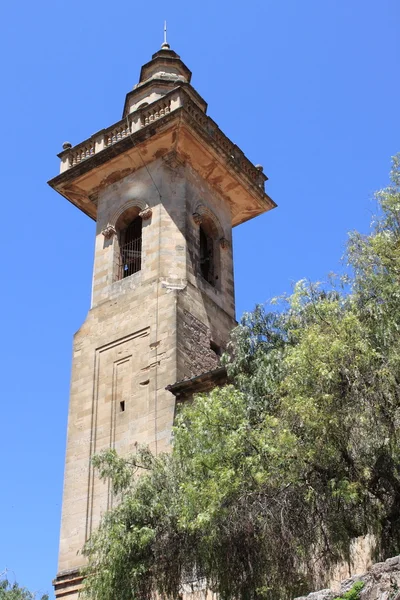 Iglesia del campanario de San Bartolomé en Valldemossa — Foto de Stock