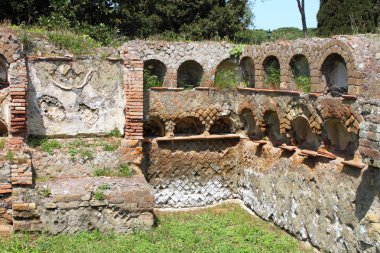 ostia antica Necropolis'e