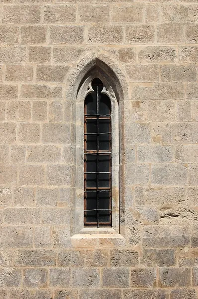 Mittelalterliches Fenster — Stockfoto