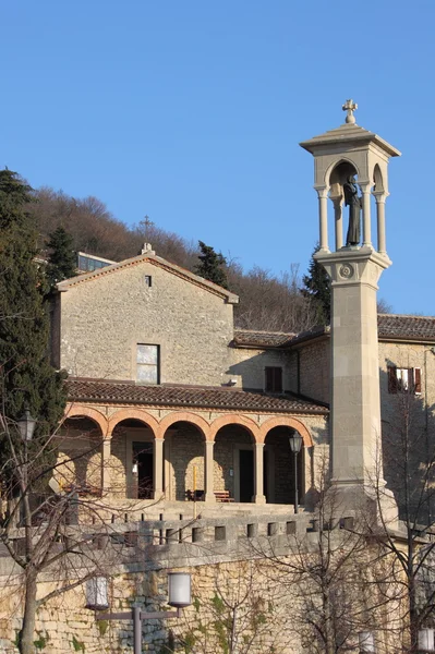 Iglesia de San Quirino en San Marino — Foto de Stock