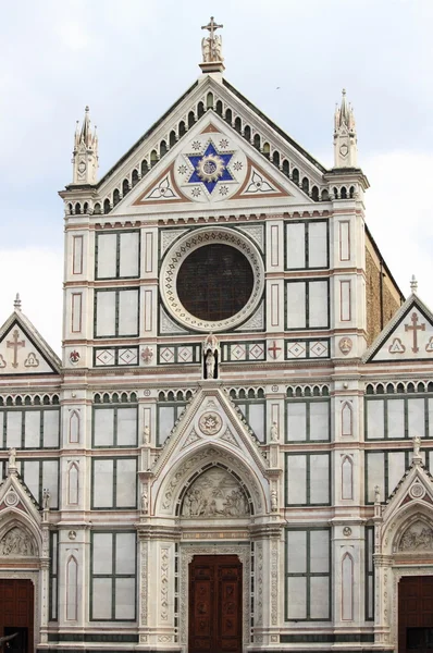 Basílica de Santa Cruz em Florença — Fotografia de Stock