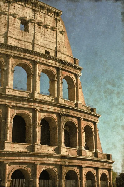 Kolosseum in Rom - Jahrgang — Stockfoto