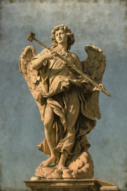 melek heykeli - vintage