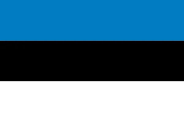 Észtország zászlaja — Stock Fotó