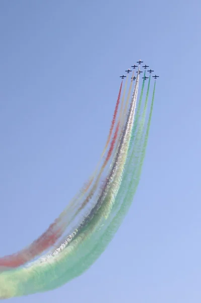 Frecce tricolori — Stockfoto