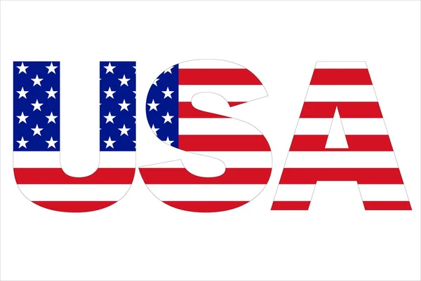 USA text — Stockfoto