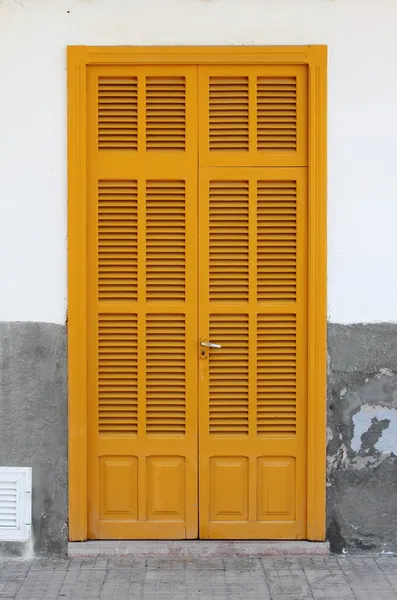 Italiaanse stijl huis ingang — Stockfoto