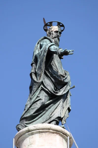 Estátua de santo paulo — Fotografia de Stock