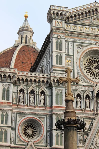 Malerischer Blick auf die Kathedrale von Florenz — Stockfoto